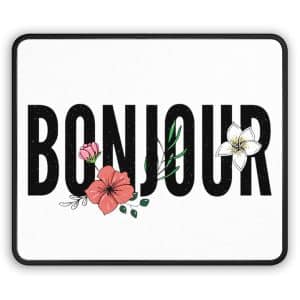 Gaming Mouse Pad - Bonjour